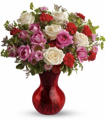 Teleflora's Splendid in Red from Swindler and Sons Florists in Wilmington, OH